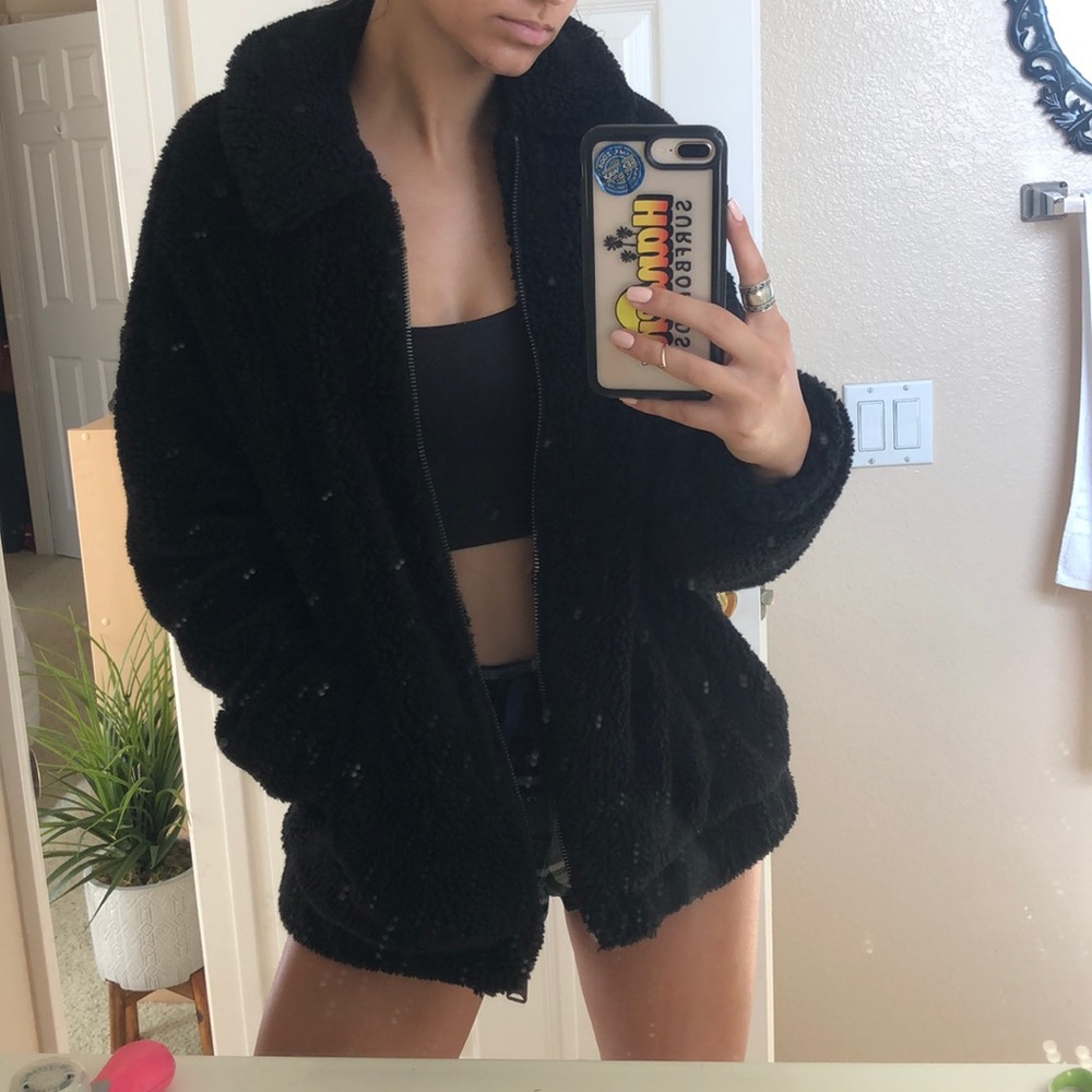 Urban Outfitters Oversized Fleece Jacket